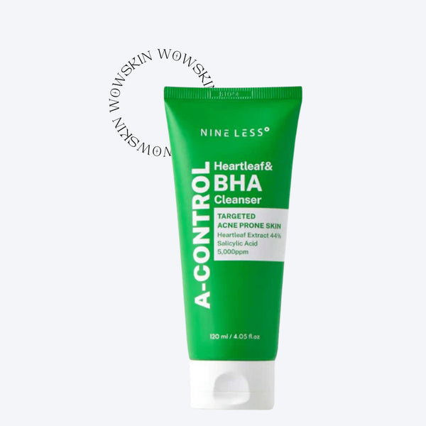 A - Control Heartleaf & BHA Cleanser, 120ml - WowSkin Romania